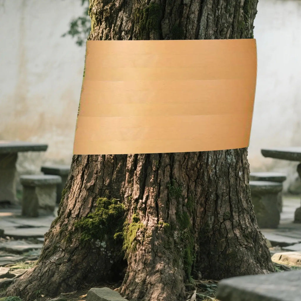 Fruit Tree Protection Tape 164 Ft x 2 Inch Cicada Tree Wrap Protection Tape Sticky Barrier Bark Shield Plant Protector for tree Qme