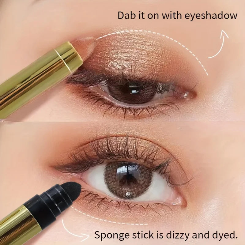 Waterproof Eyeshadow Stick Matte Shimmer Long-lasting Wear Qme