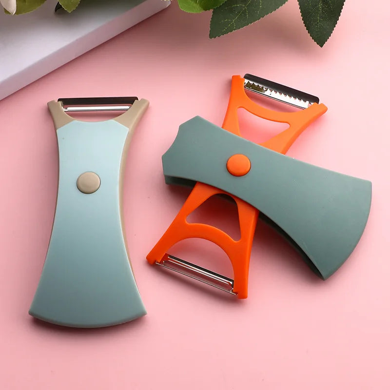 2-in-1 Multi-functional Melon Fruit Peeler Household Kitchen Lace Qme