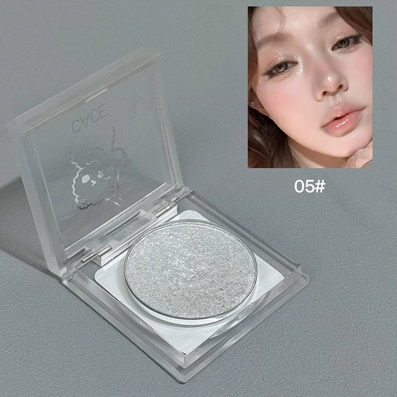CACE Cute Bear Eyeshadow Highlighter Multi-purpose Powder Pearlescent Qme NO.C156-5