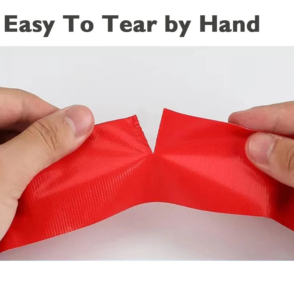 4.5cm*10m Colored Extra Strong Self-adhesive Tape Waterproof Heavy Duty No Residue Craft Duct Tape for DIY Art Packaging Coding Qme