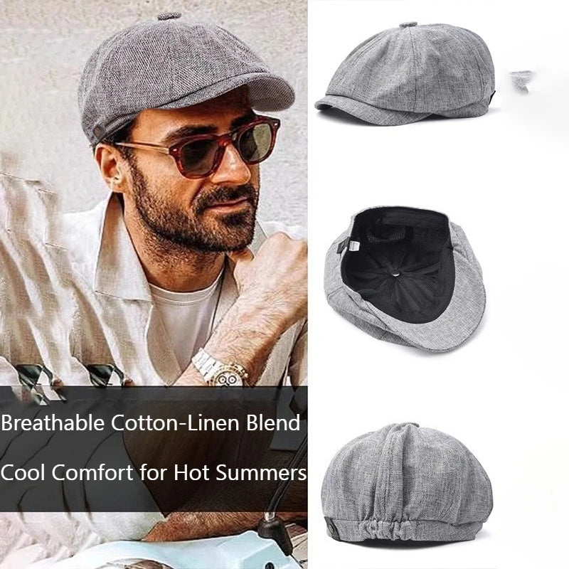 Large Head Circumference Spring Summer Hat Adjustable Breathable Qme