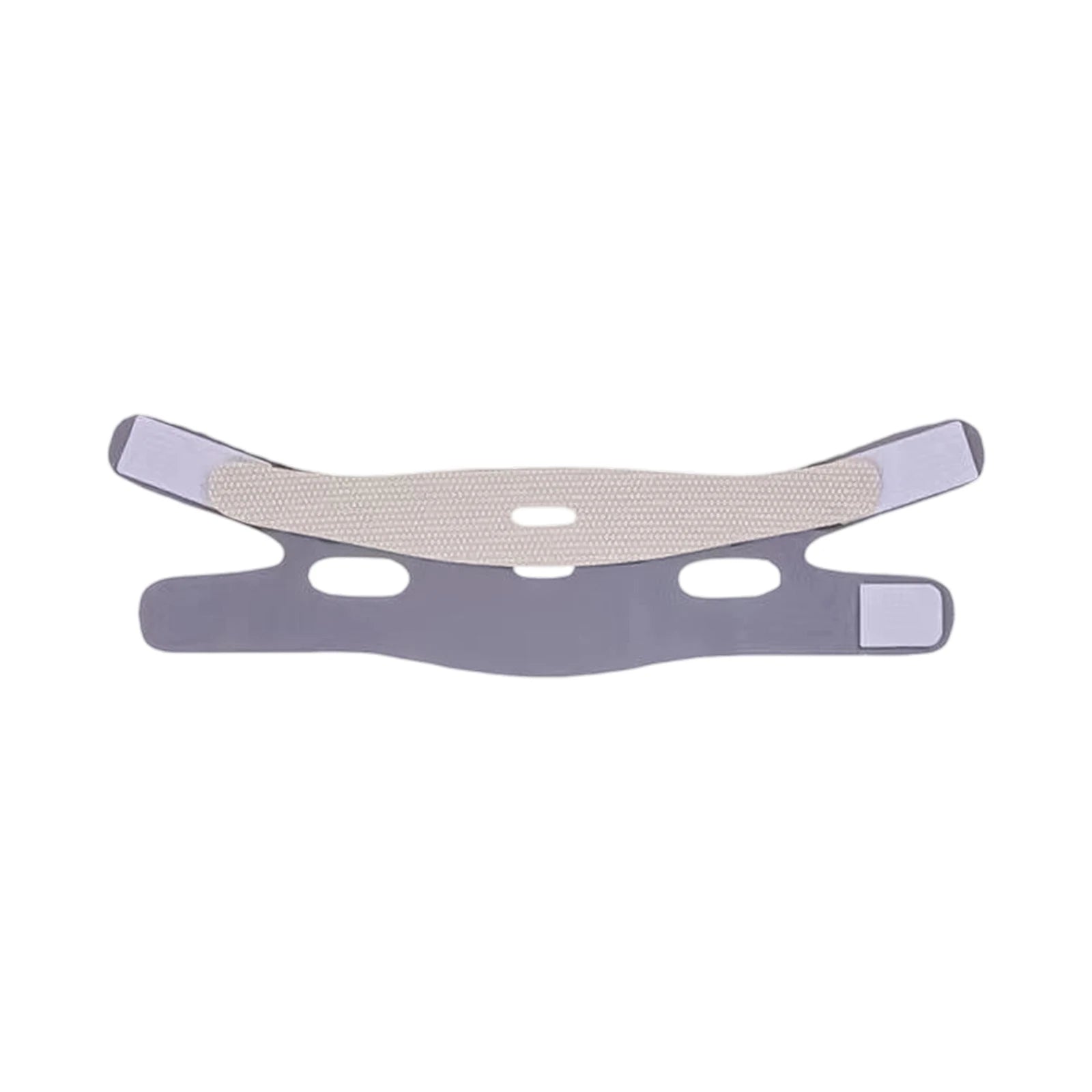 V-shaped Face Lifting bandage for Firming and Shaping Adjustable High Elastic Comfortable Night Wear Face Caring Supplies Qme Gray