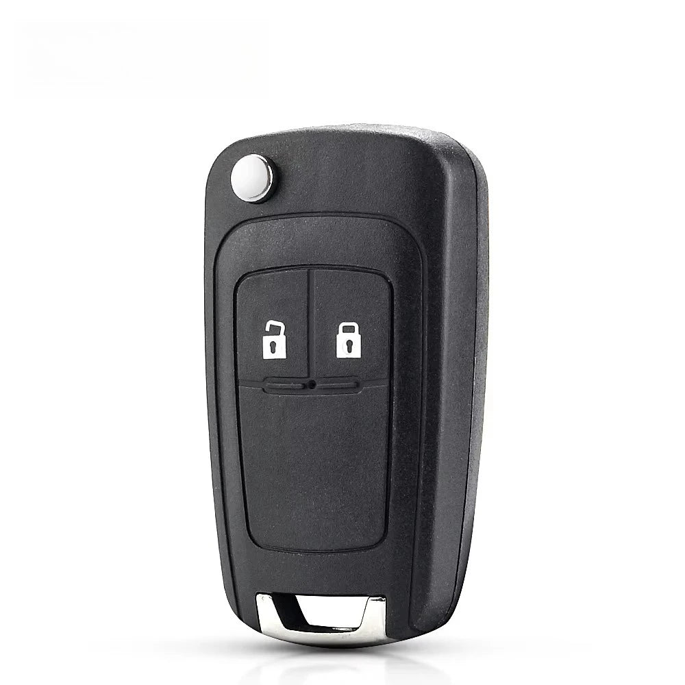 2 Buttons Flip Remote Car Key Shell for Chevrolet Aveo Cruze Epica Camaro Lova Impala Sail Spark Key Case Accessories Qme Default Title