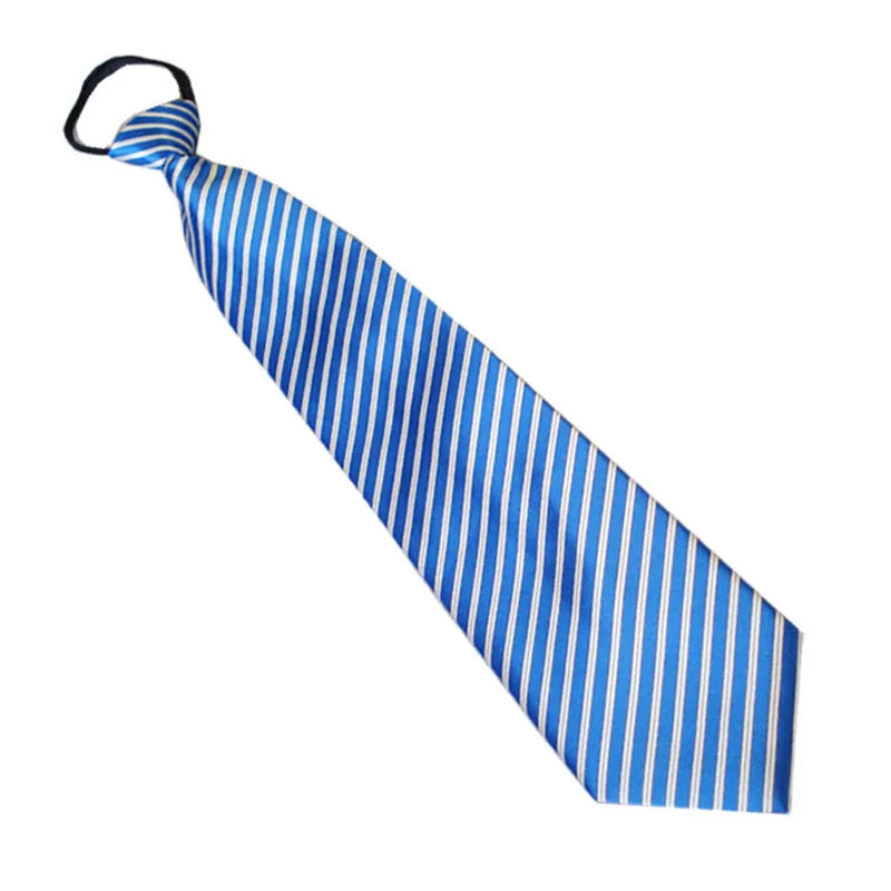 Zipper Ties Men Neck Tie Solid Striped Polka Dots Silk Neckties Men's Qme rt-2