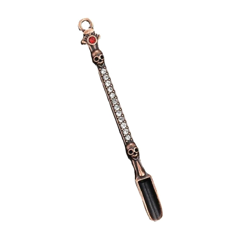 Metal Small Spoon Mini Shovel Powder Medecine Measurement Cigarette Qme