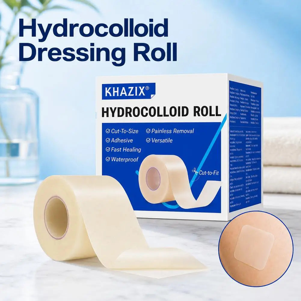 Hydrocolloid Roll X 5ft Bandages Acne Pimple Burns Minor Cuts Wound Qme