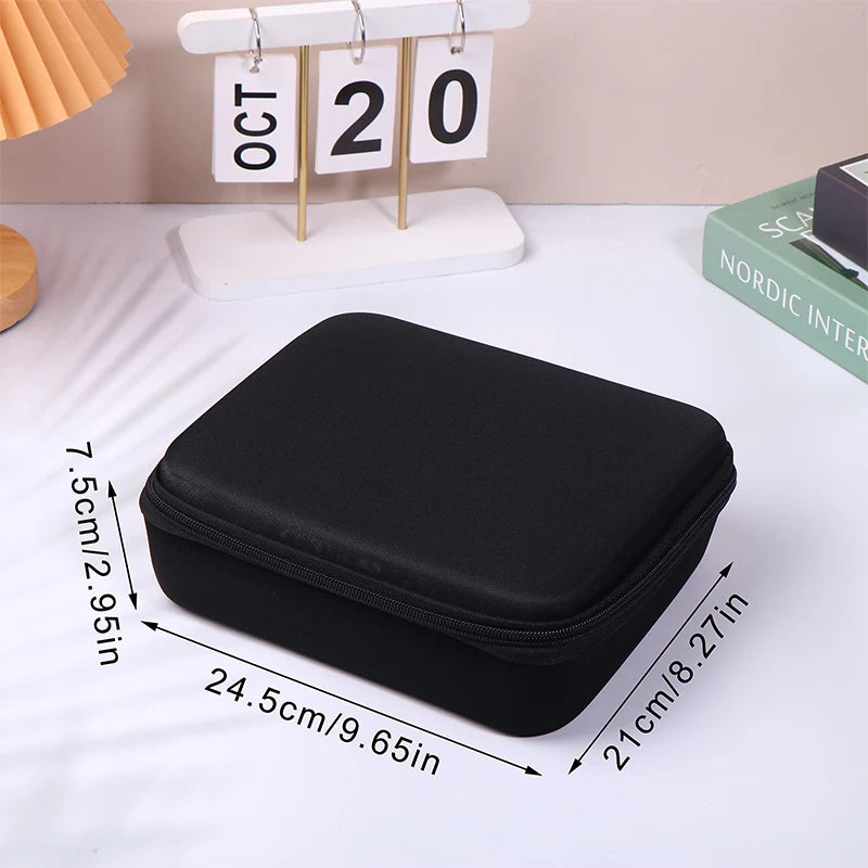 EVA Hard Storage Bag Travel Portable Zipper Bag Multiple Repair Tools Handbag Outdoor Anti-scratch Protective Case Qme A4