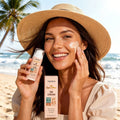 Lightweight Hydrating Tinted BB Cream - Non Greasy Protective Summer Outdoor Facial Defense Daily Face Makeup Base Foundation Qme 1pc