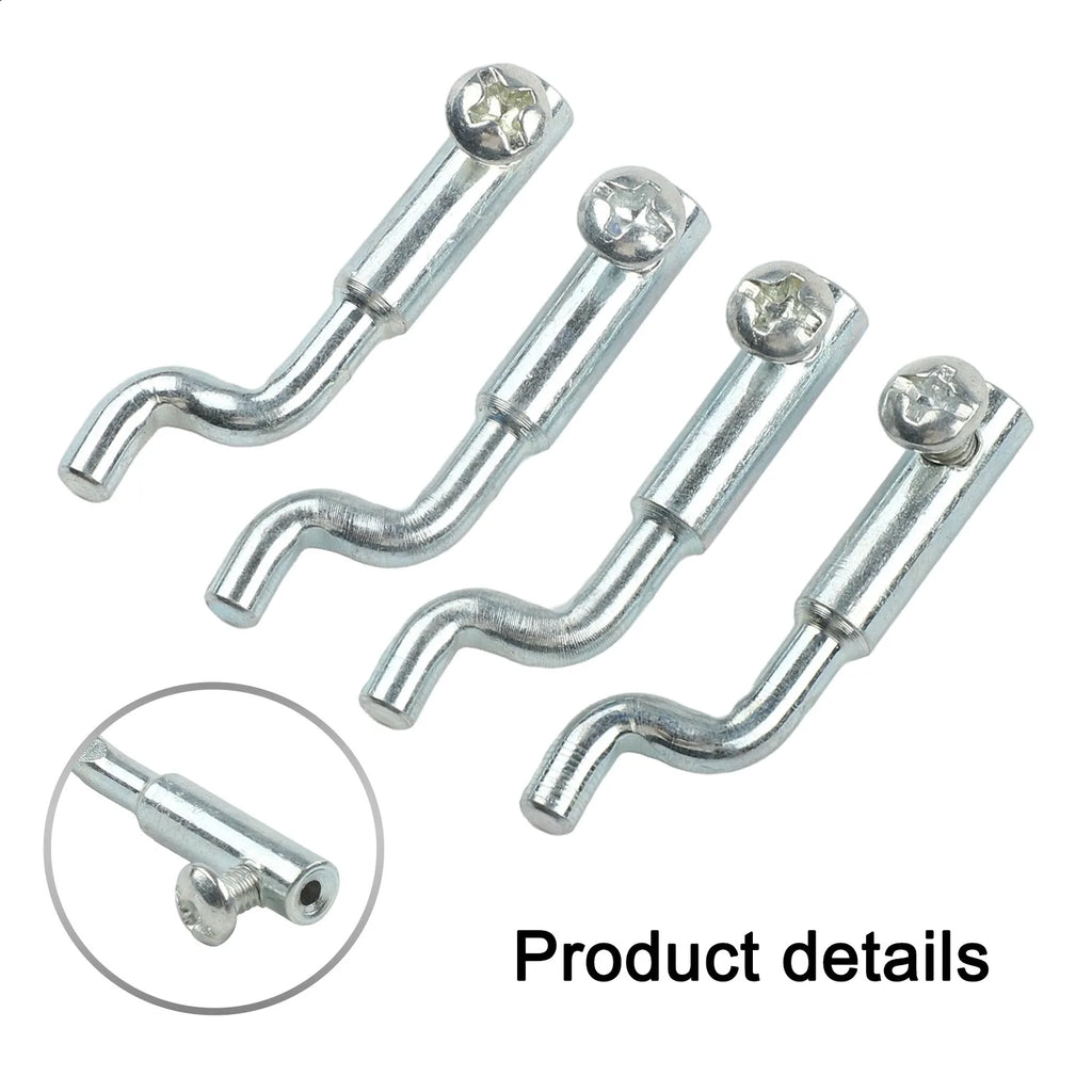 1/4pcs Dog Leg Z Cable End With Single Hole Fixing Upto 2mm Cable Fits Many Lawnmowers Brushcutter Cable End Garden Tools Qme