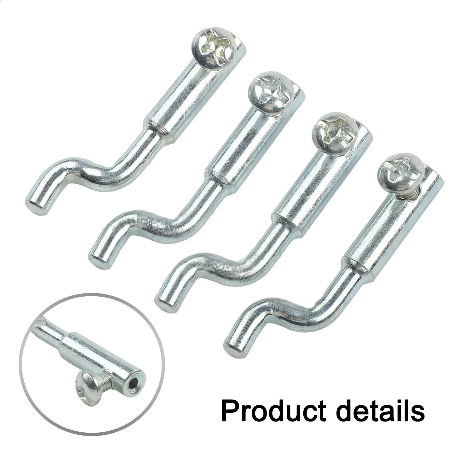 1/4pcs Dog Leg Z Cable End With Single Hole Fixing Upto 2mm Cable Fits Many Lawnmowers Brushcutter Cable End Garden Tools Qme