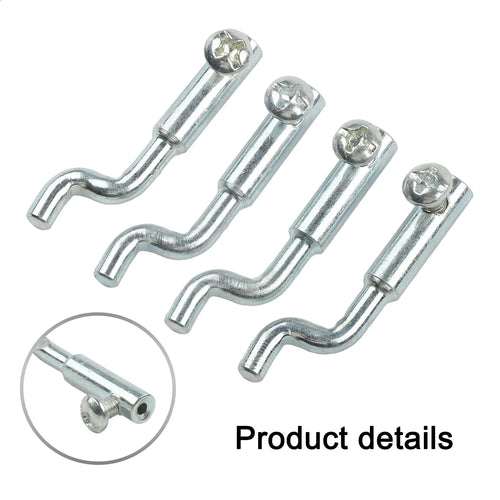 1/4pcs Dog Leg Z Cable End With Single Hole Fixing Upto 2mm Cable Fits Many Lawnmowers Brushcutter Cable End Garden Tools Qme