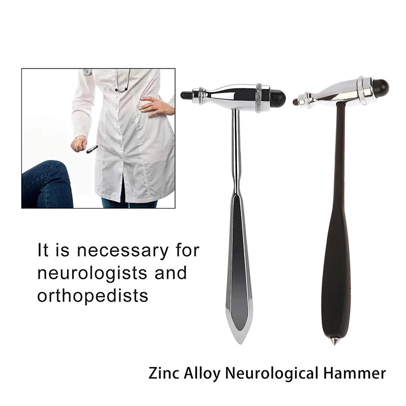 Tools Neurological Hammer Medicals Examination Zinc Alloy Percussion Qme