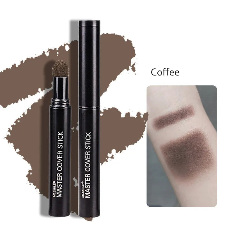 1PC Hairline Concealer Pen Control Hair Root Edge Blackening Instantly Cover Up Grey White Hair Natural Herb Hair Concealer Pen Qme Coffee