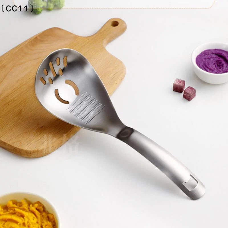 Multifunctional Stainless Steel Kitchen Utensil Cooking Garlic Ginger Qme