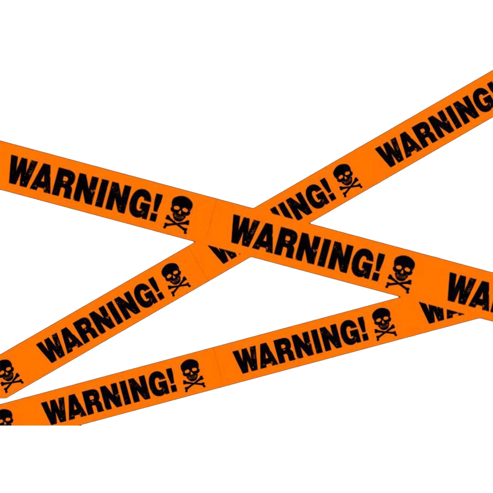 Halloween Warning Tape Safety Signs Caution Fright Crime Scene Tape Holiday Party Haunted House Horror Scene Decor Supplies Qme F One Size