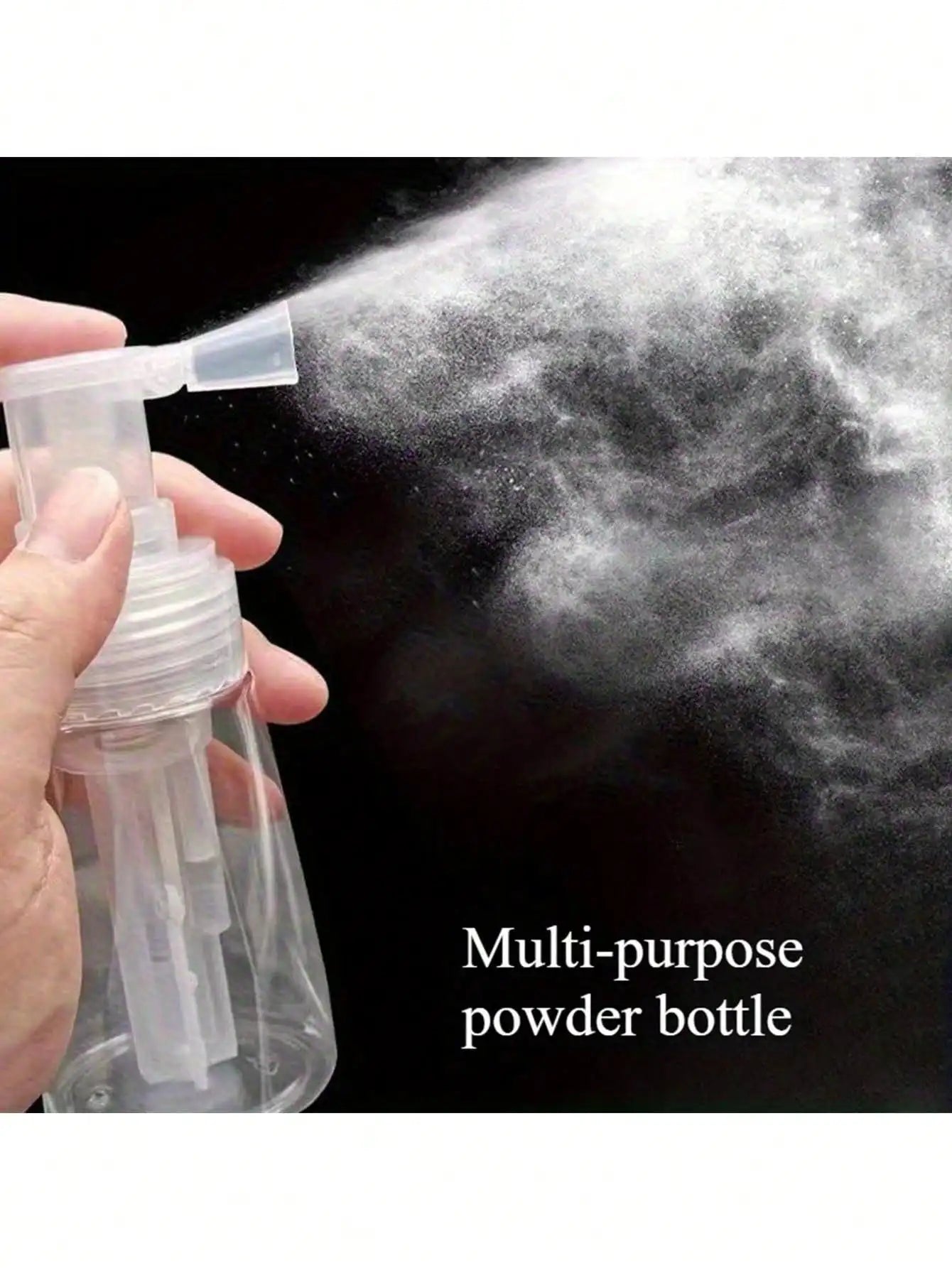 Powder Spray Bottle Makeup Dispenser Fluffy Suitable P Qme