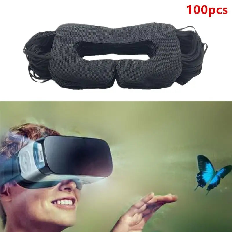 Headset Padding Eye Mask Breathable Design Comfortable Sleep Travel Qme