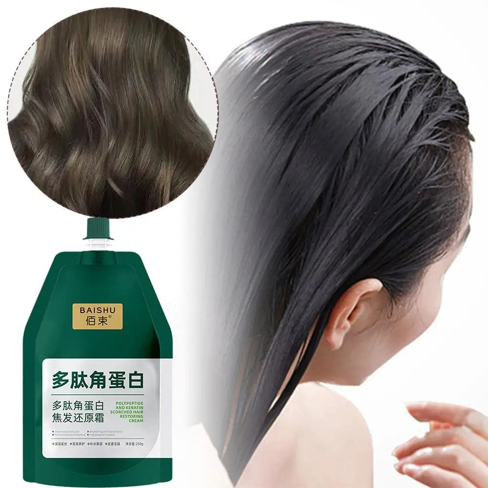 Collagen Hair Mask Polypeptide Peptide Keratin Oil Control Qme