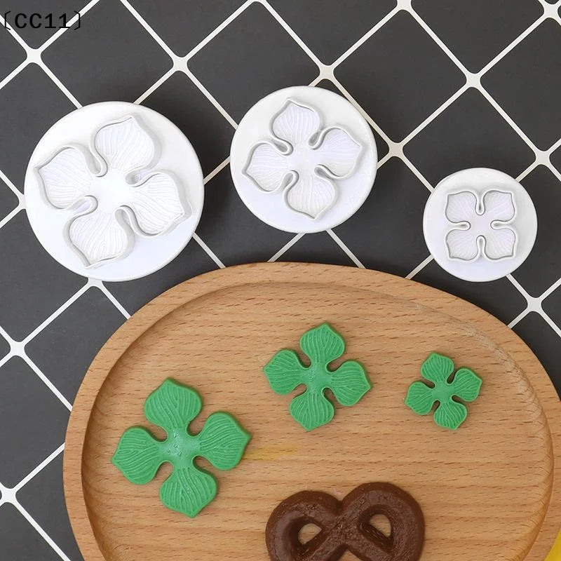 Plastic Hydrangea Fondant Cake Decorating Plunger Cutter Flower Qme