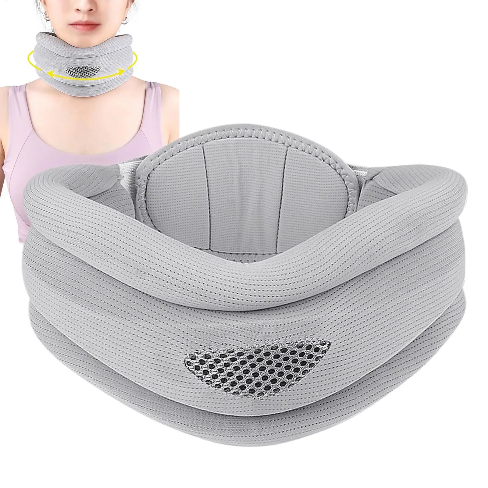 Cervical Protection Bracket Soft Foam Cervicorrect Neck Brace Neck Support Cervical Brace Adjustable Cervical Collar Pillows Qme