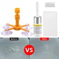 Windshield Repair Kit Scratche Quick Fix Car Styling Cracked Glass Windscreen Resin Sealer DIY Auto Window Screen Polishing Tool Qme Default Title