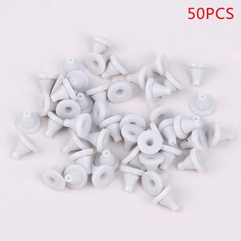50PCS Shower Accessories Shower Head Silicone Sprinkler Head Spout Top Spray Parts Parts Shower Silicone Water Qme