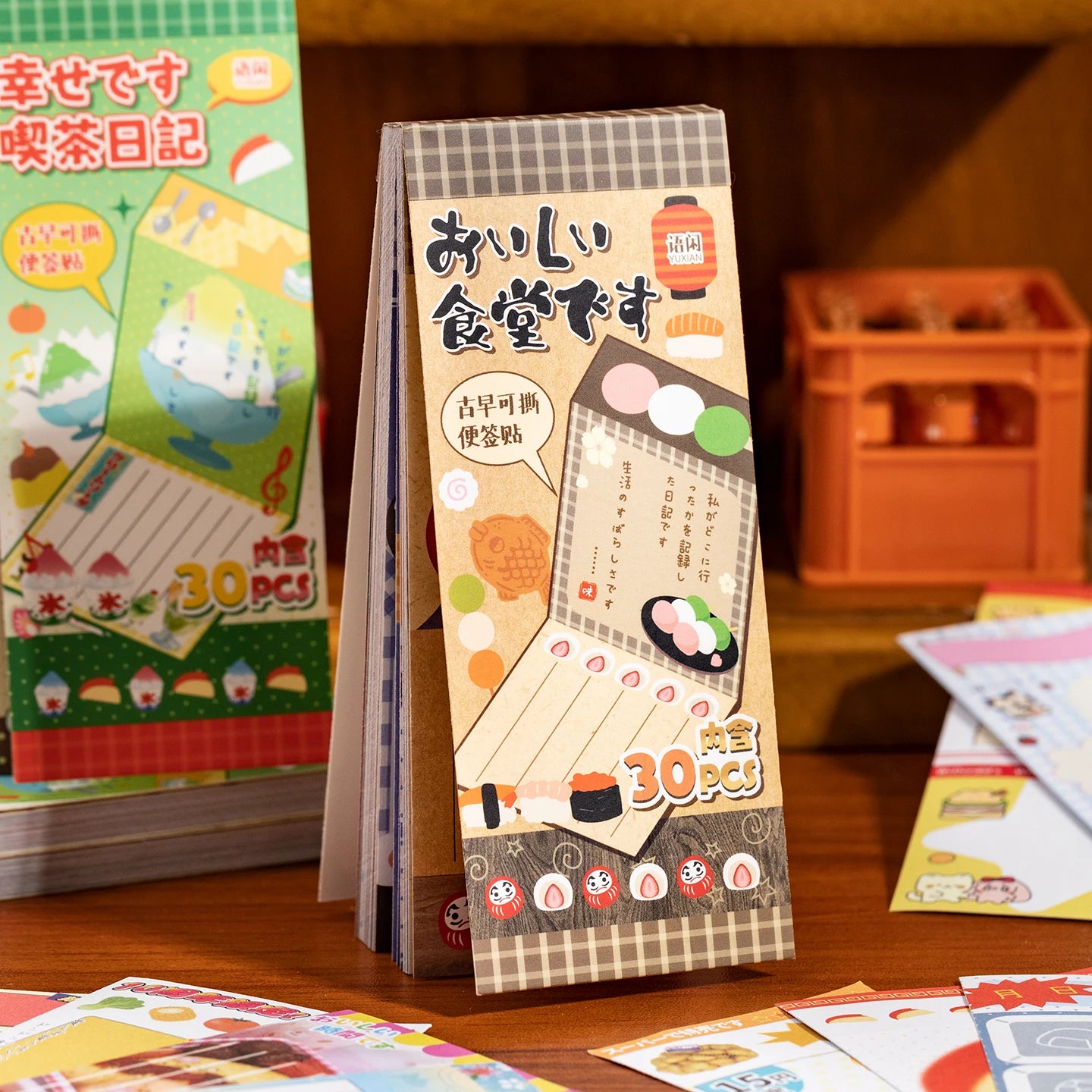 20/30 Pcs Die cut Stickers book Showa Theme Decorative handmade Scrapbooking supplies Diary Sticker Japanese Stationery Stickers Qme 2B