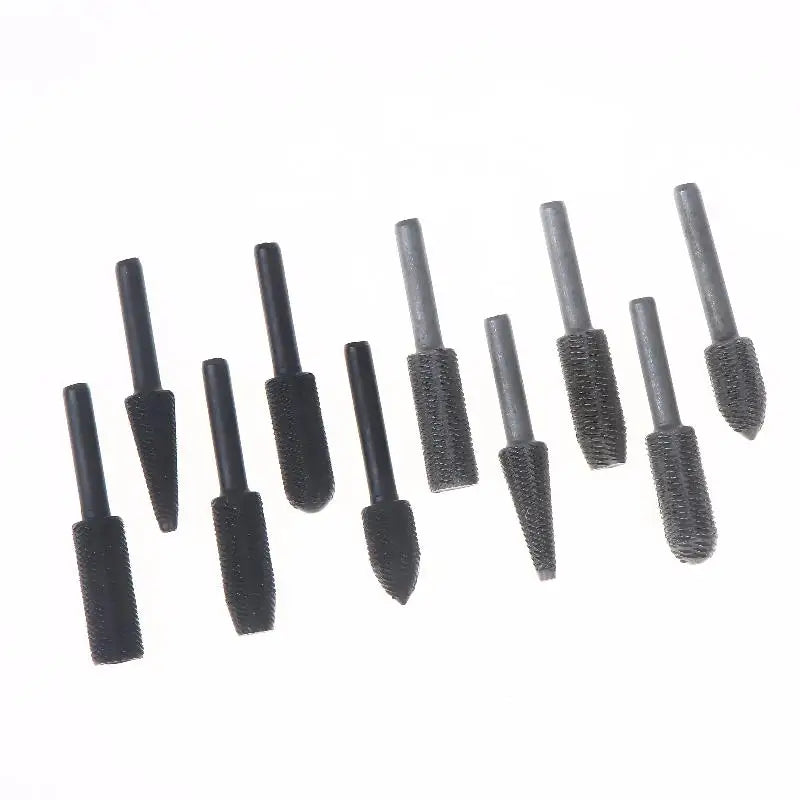 High-speed Cutting Wood Carving Rotary Rasp Drill Bit Files Qme
