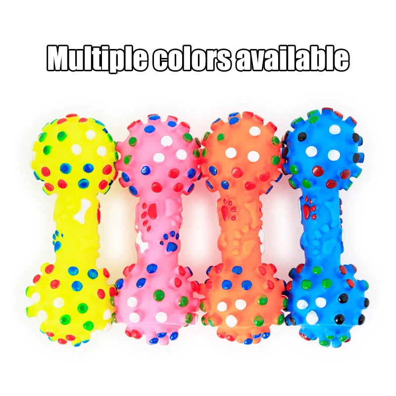 Dog Chew Toy Natural Rubber Safety and Environmental Protection Flexible Bite Resistance Clean Teeth Qme