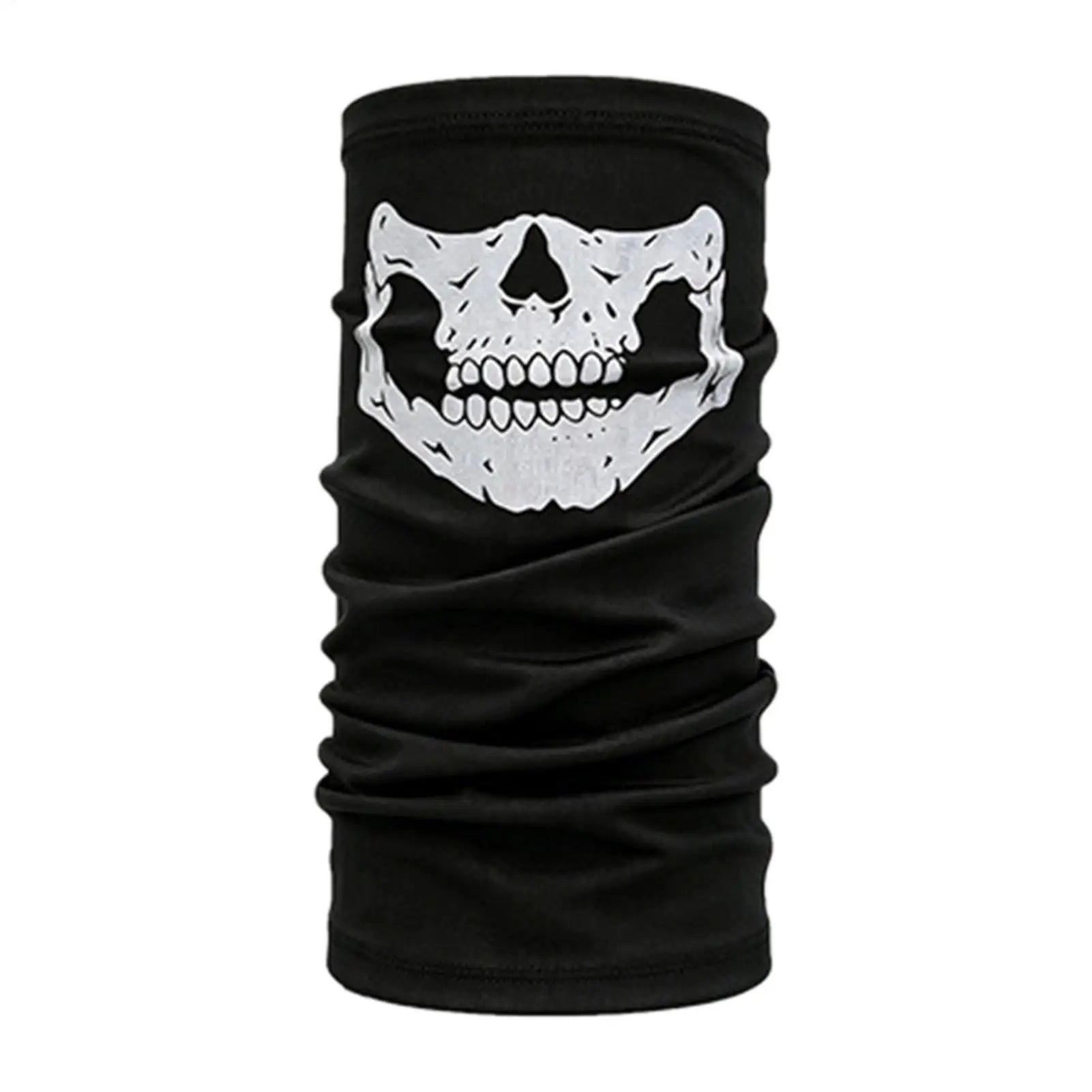 1pcs Face Cover Skull pattern Breathable Head Scarf Outdoor Sports Face Bandana for Men Women Cyclists Bikers Riders Runners Qme