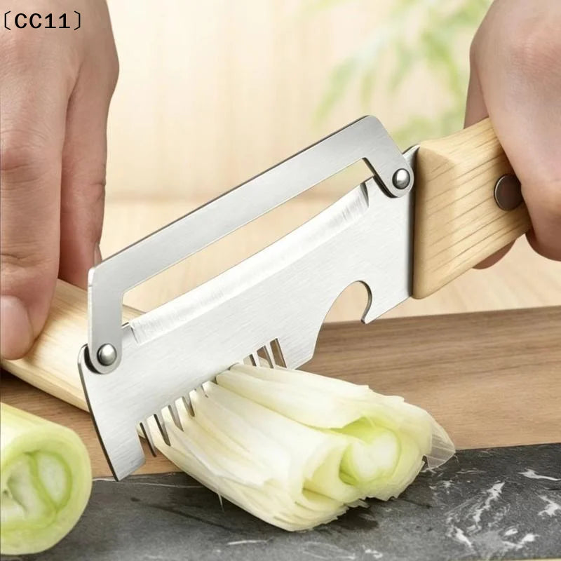 Multi-functional Vegetable Peeler Kitchen Ultra- Stainless Steel Qme