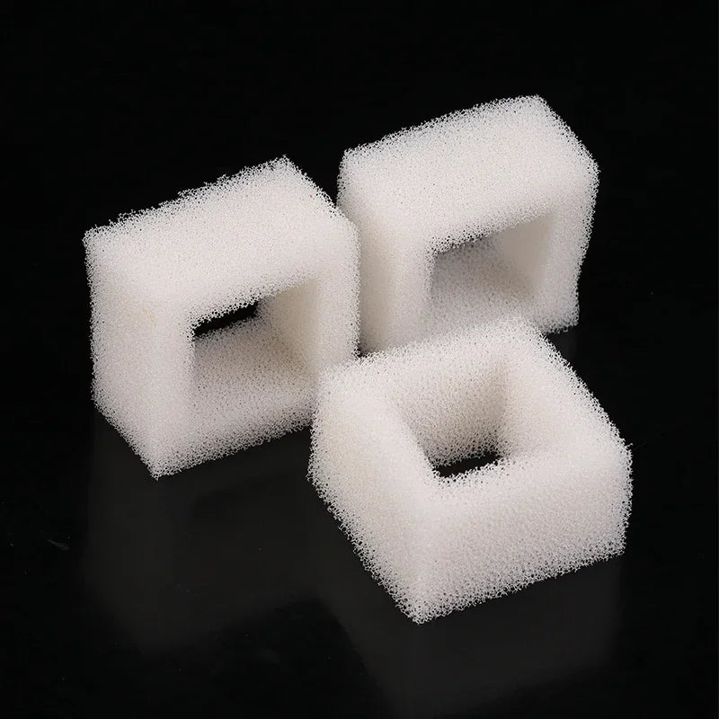 10Pcs Water Fountain Water Pump Foam Filters Compatible With Square Dispensers Pre-Filtered For Fresh & Clean Drinking Water Qme