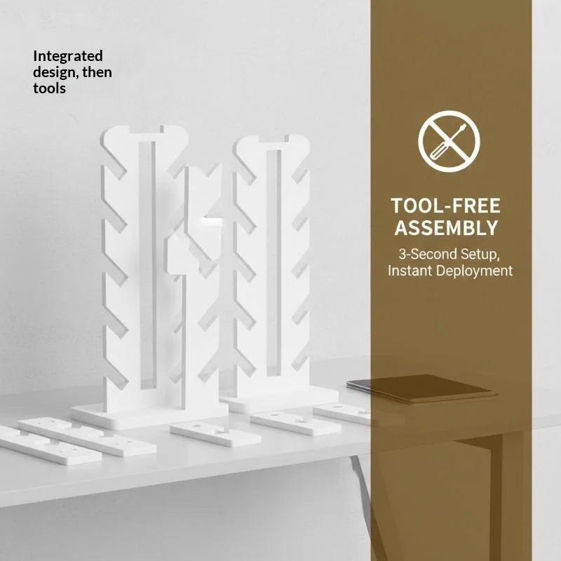 Finger Skateboard Desktop Display Rack Holders 3D Printing Storage Qme