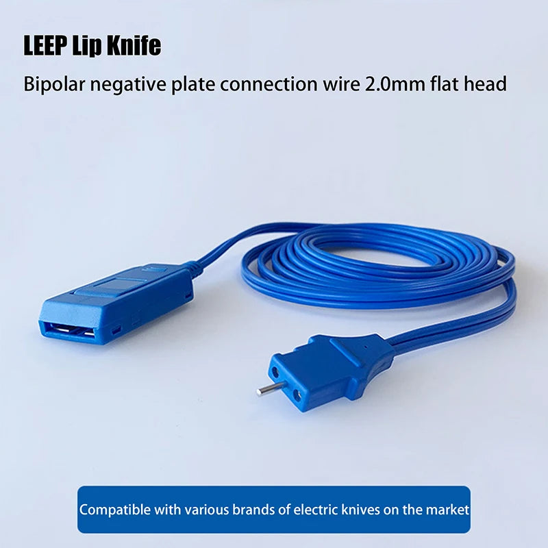 Electrode Plate Adapter Cable Connecting Disposable Bipolar Monopolar Qme
