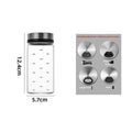 200 300 Borosilicate Glass Seasoning Can Salt Sesame Solid Condiment Qme 200ML