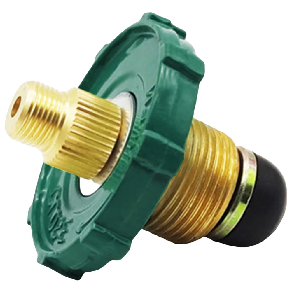 Camping Gas Stove Converter Adapter Gas Furnace Conversion Head Practical Zinc Alloy Camping Stove Accessories Qme 1PCS