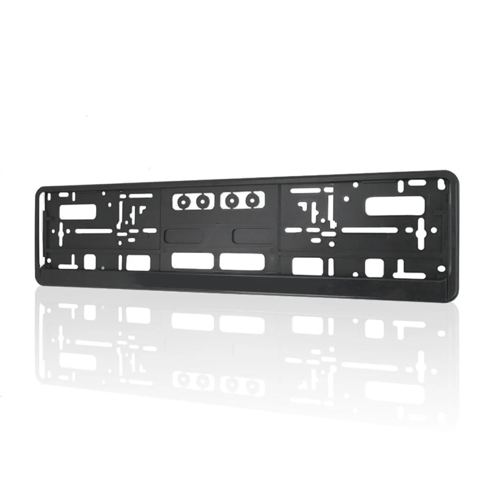 2Pcs Car Licence Plate Bracket Anti-corrosion Licence Plate Holder EU Standard License Plate Holder Mount Qme