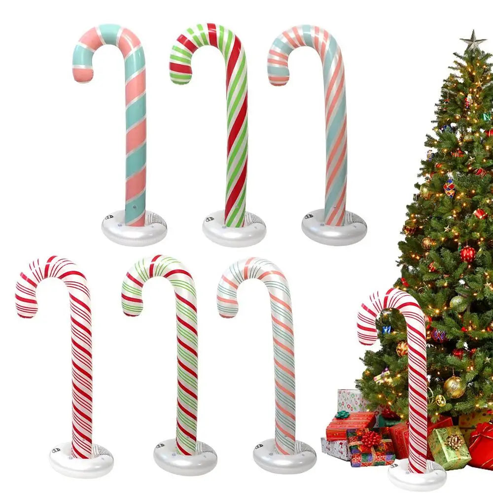 Christmas Inflatables 4 26ft Candy Cane Ornament 6 Inflatable Canes Qme A China Mainland