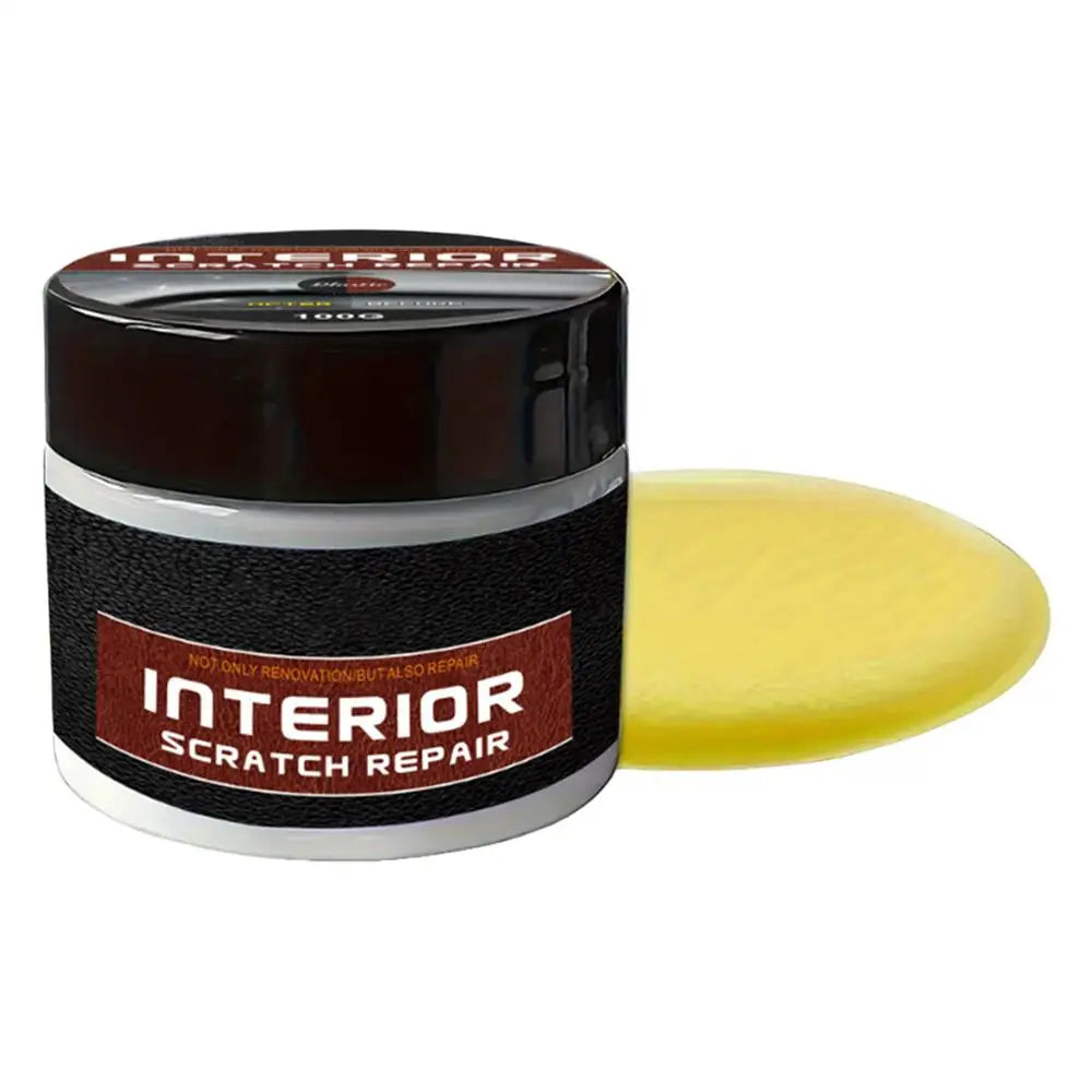 Dashboard Restorer for Car Interior Powerful Dashboard Scratch Repair Paste Car Parts Refurbish Wax Portable Scratch Repair Wax Qme 100g