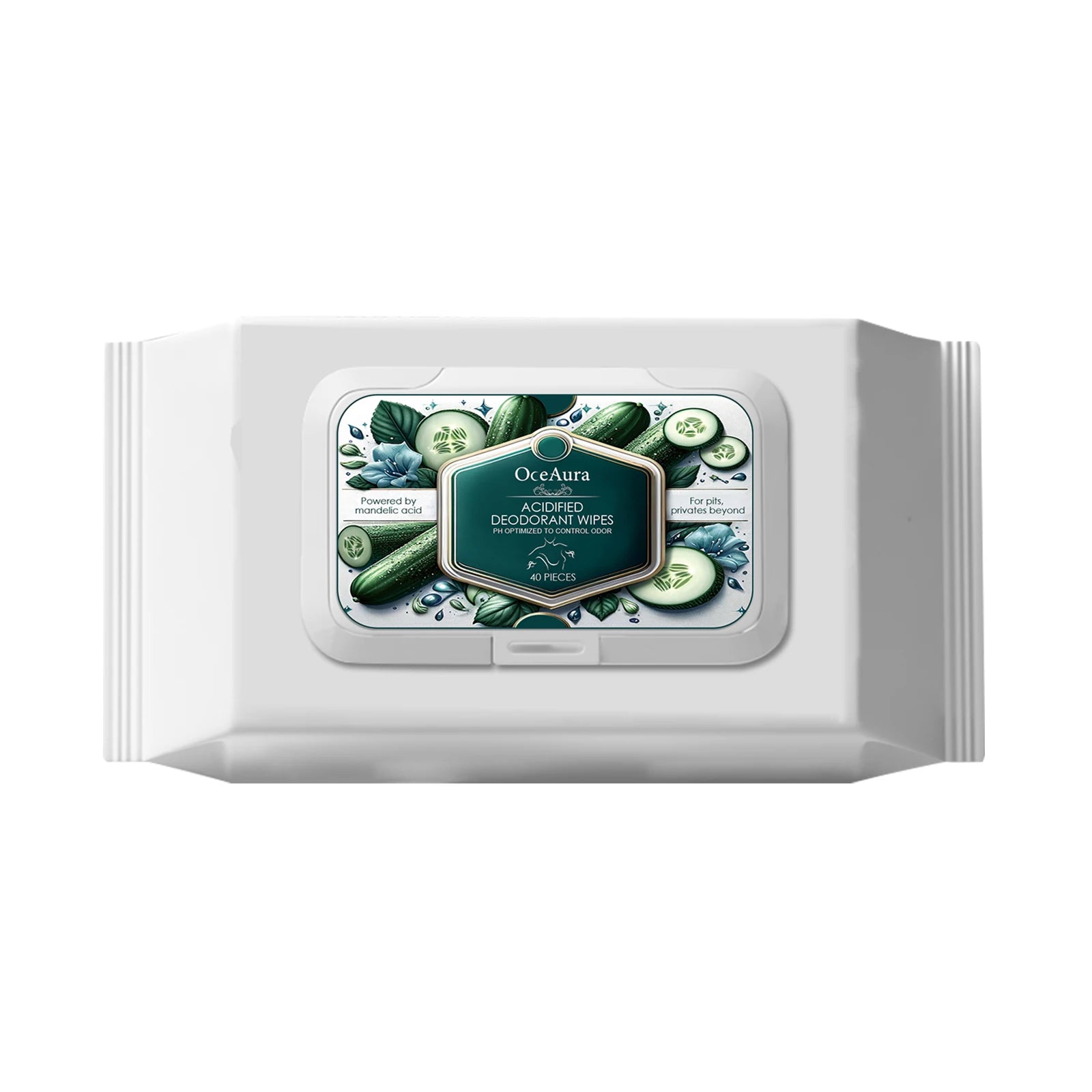 Natural Deodorant Wipes Woman Body Odor Remover Clean Underarms Reduce Bad Smells Refreshing Sweat Absorbent Armpit Care Product Qme 40pcs Baged