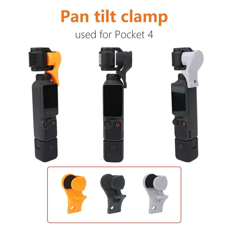 Gimbal Holder Clip Osmo Pocket 4 Clamp Fixed Portable Mount Bracket Qme