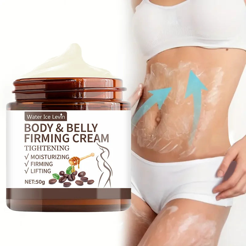 Abdominal Control Firming Cream - 60g, Deep Moisturizing and Hydrating with Plant Extracts, Alcohol-Free, Suitable for All Skin Types, Fragrance-Free, Enhances Skin Elasticity Qme