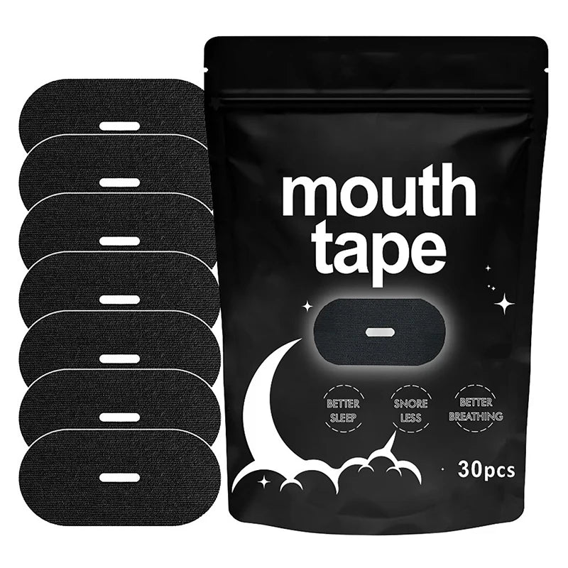 Stop Snoring Patch Portable Correction Nose Breathing Improve Qme Black