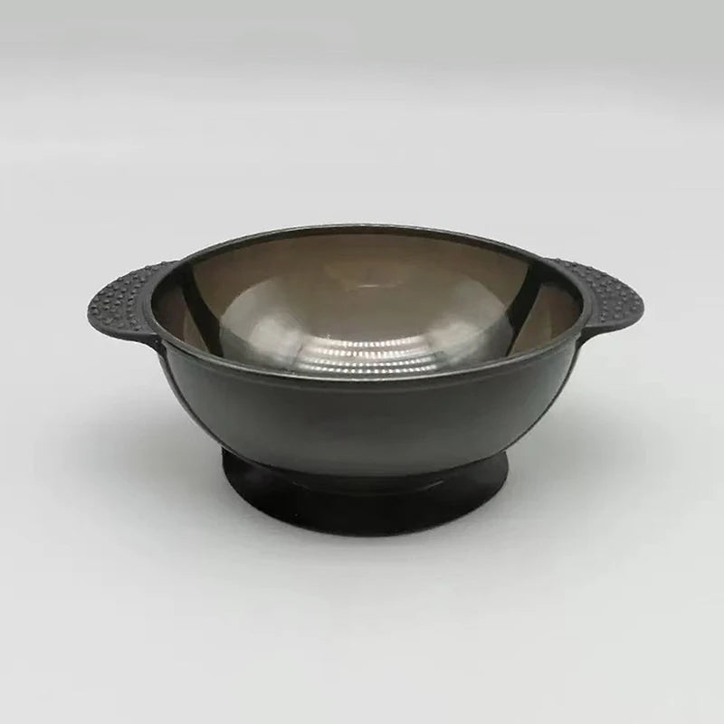 Professional Hair Coloring Tool Dye Mixing Bowl Suction Cup Secure Qme Black