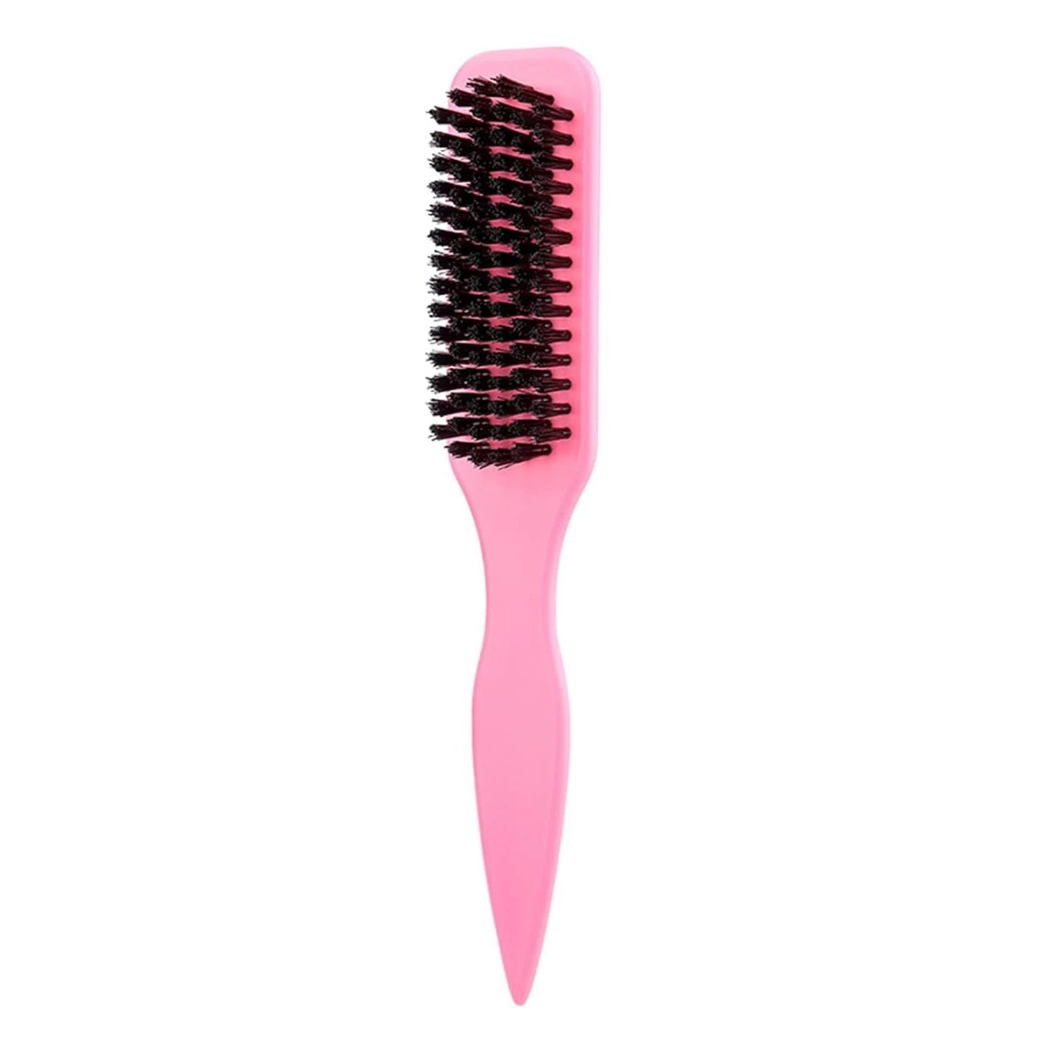 Men's Beard Brush Hair Clipper Boar Bristle Mustache Grooming Tool Qme Pink