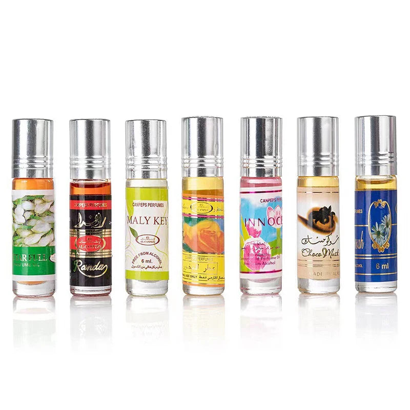 Arabic Mini Roller Perfume Middle Eastern Floral Fragrance Fresh Qme