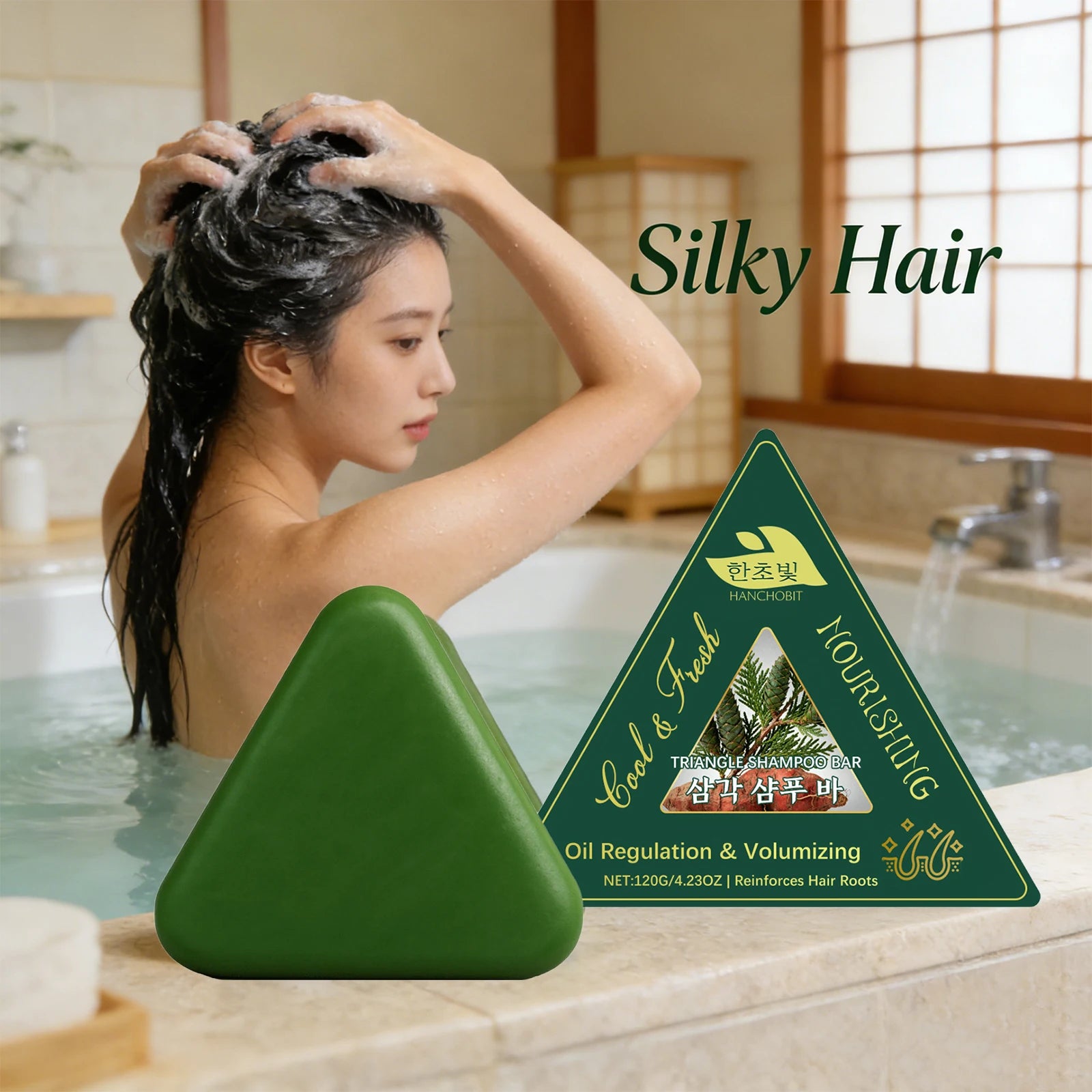 Herbal Shampoo Soap Reduce Hair Breakage Cleaning Anti Dandruff Oil Control Restore Nutrition Strengthening Scalp Handmade Soaps Qme
