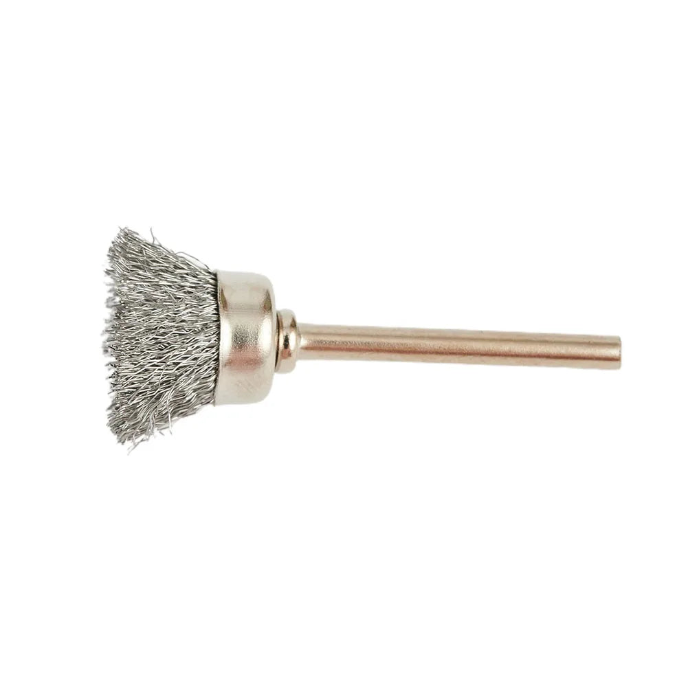 9pcs Stainless Steel Wire Brush Set Drill Brush Rotary Tool For Dremel Drill Polishing Grinding Wheel Electric Power Tool Access Qme