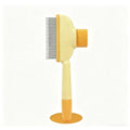 Cat Comb Knot Removal Floating Hair Artifact Long Hair Cat Comb Pet Self Cleaning Comb Row Comb Dog Comb Special Qme YELLOW